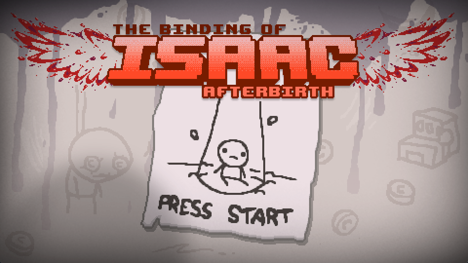 Afterbirth title screen